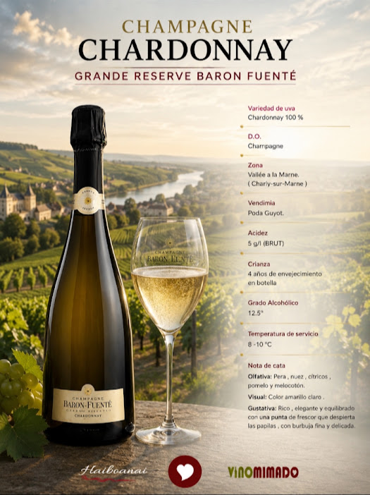 Champagne 100% Chardonnay - Imagen 2