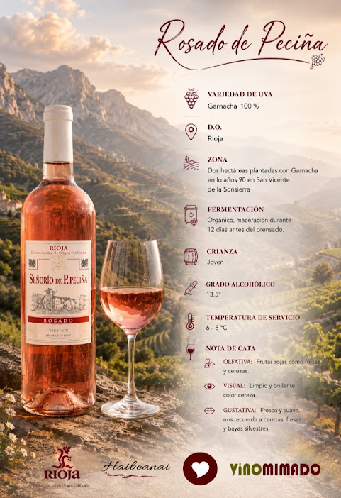 Rosado Señorío de P. Peciña - Imagen 2