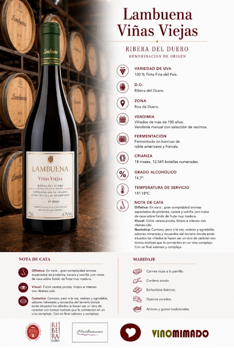 Tinto Lambuena Viñas Viejas - Imagen 2