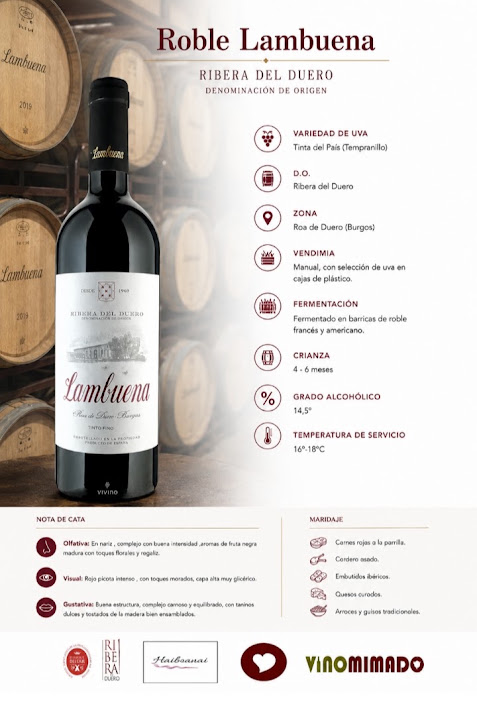 Tinto Roble Lambuena - Imagen 2