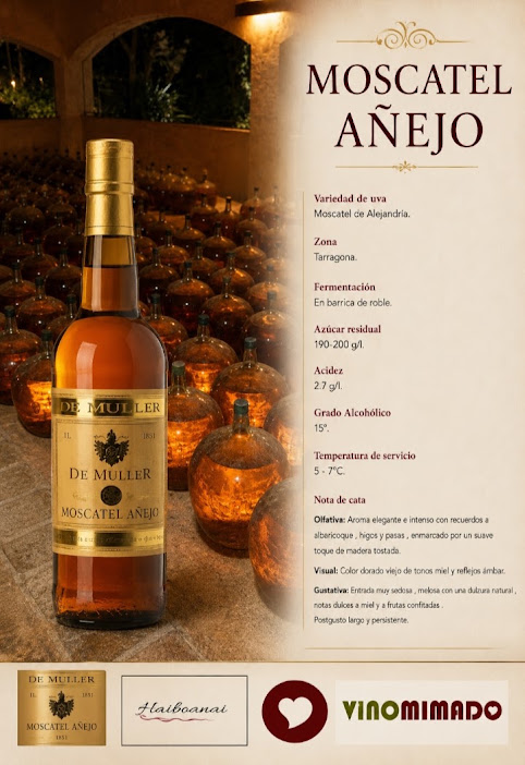 Moscatel Añejo De Muller - Imagen 2